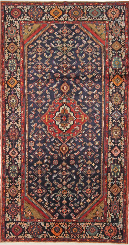 Perserteppich - Nomadic - 317 x 172 cm - dunkelblau