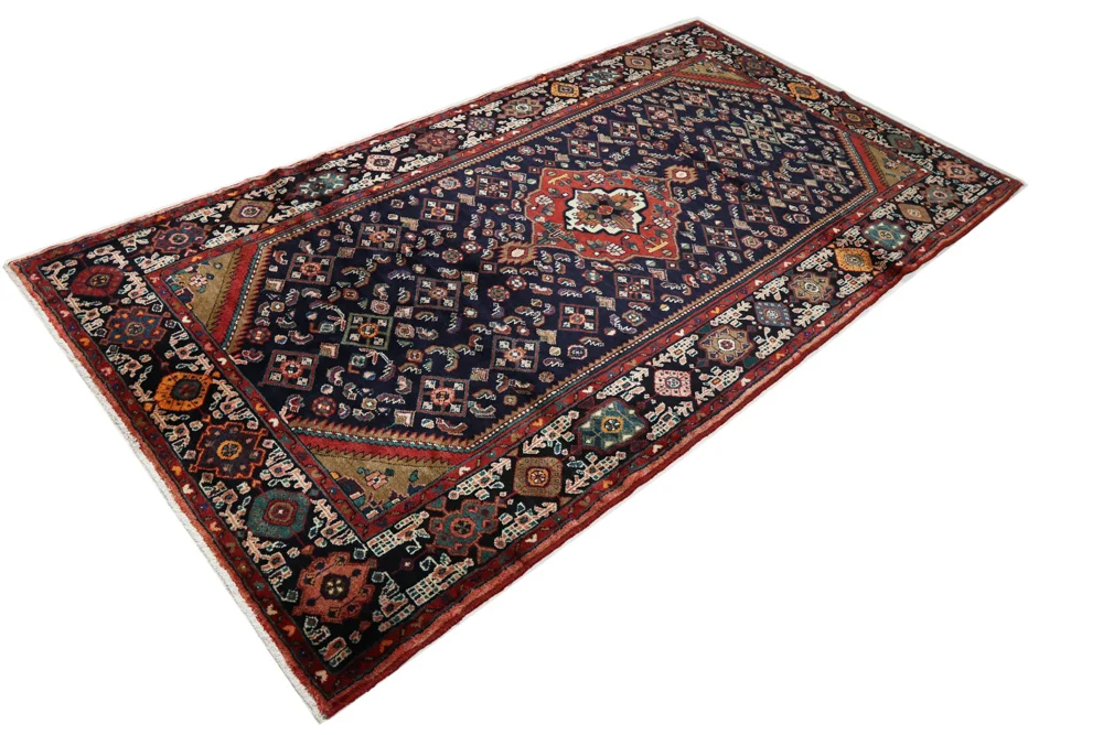 Perserteppich - Nomadic - 317 x 172 cm - dunkelblau