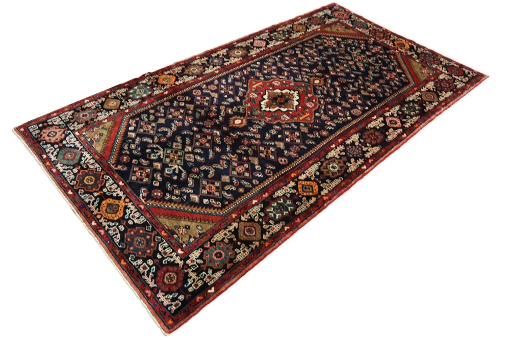 Perserteppich - Nomadic - 317 x 172 cm - dunkelblau