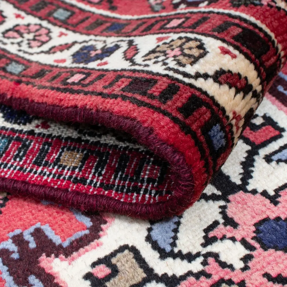 Perserteppich - Nomadic 323 x 78 cm - dunkelrot