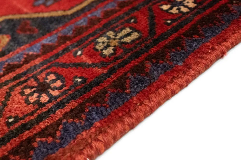 Perserteppich - Nomadic 326 x 105 cm - rot