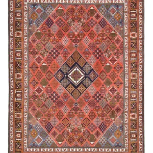 Perserteppich - Nomadic - 362 x 265 cm - rot