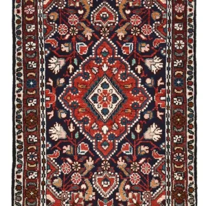 Perserteppich - Nomadic - 90 x 53 cm - dunkelrot