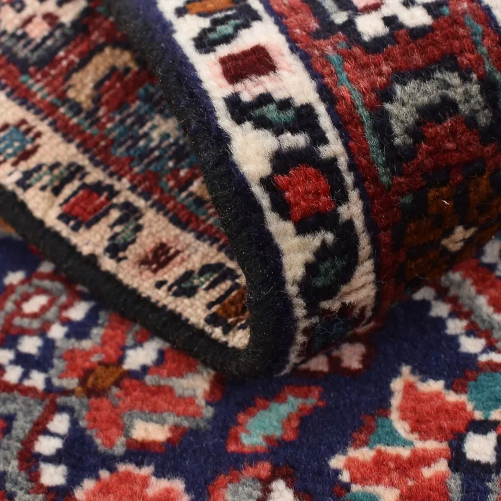 Perserteppich - Nomadic - 90 x 53 cm - dunkelrot