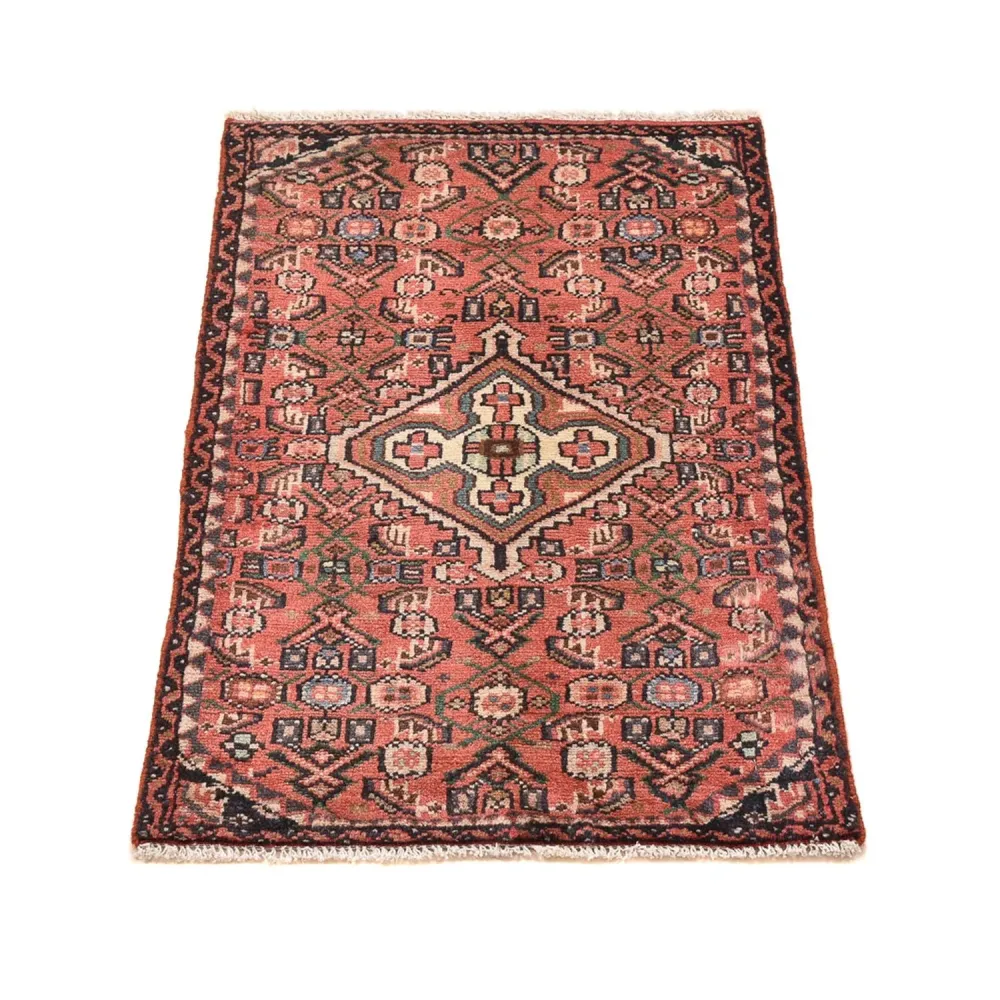 Perserteppich - Nomadic - 75 x 49 cm - hellrot