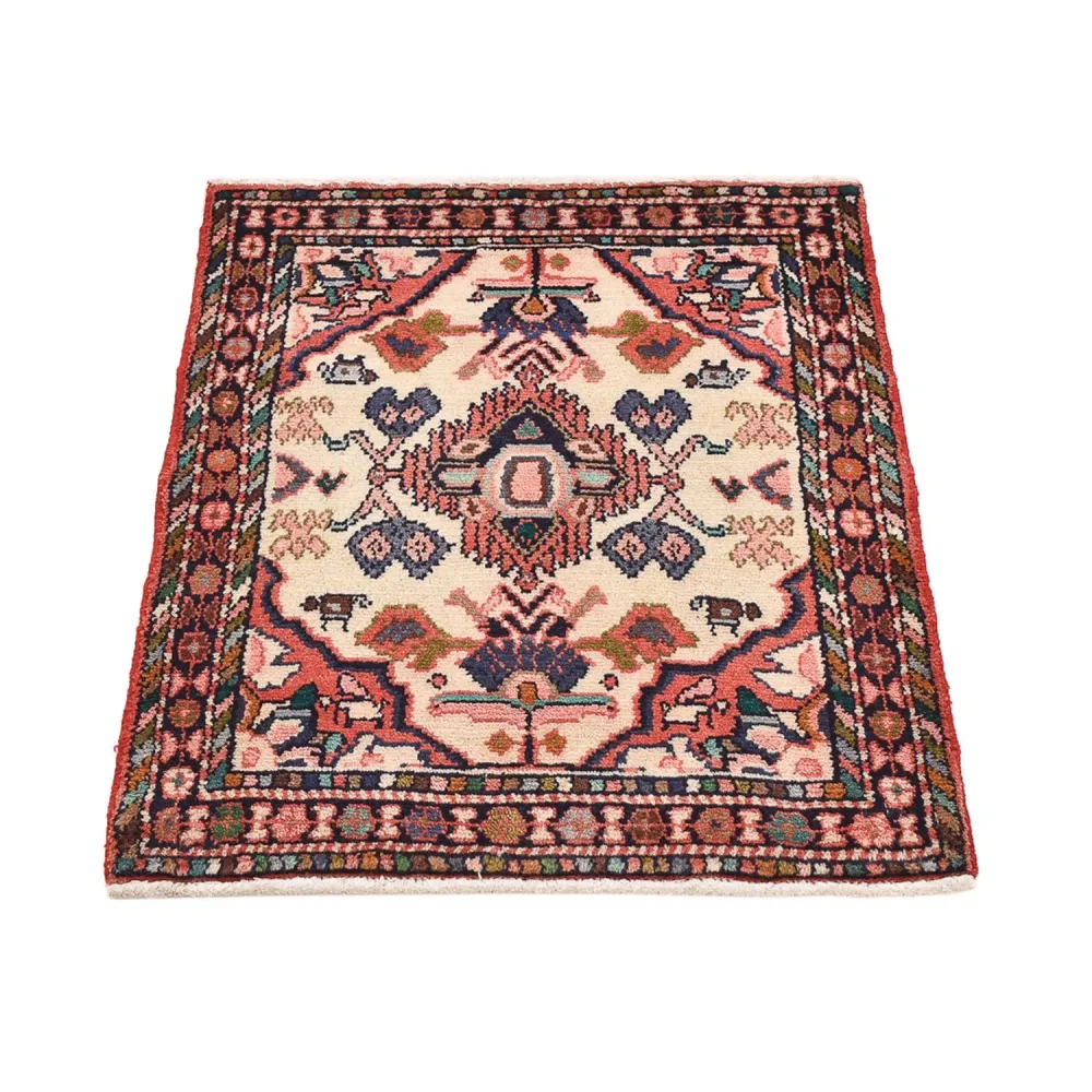 Perserteppich - Nomadic - 75 x 60 cm - mehrfarbig