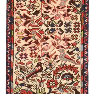 Perserteppich - Nomadic - 94 x 55 cm - mehrfarbig