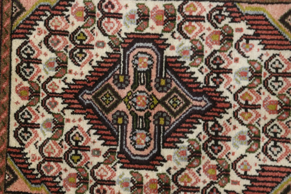 Perserteppich - Nomadic quadratisch - 71 x 65 cm - hellbeige