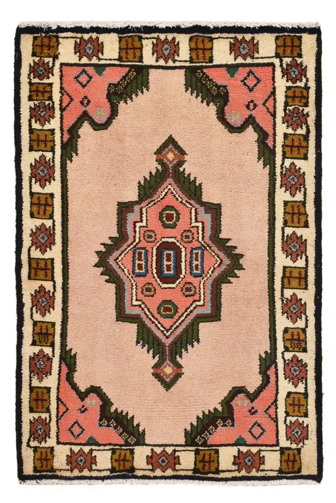 Perserteppich - Nomadic - 92 x 62 cm - rosa