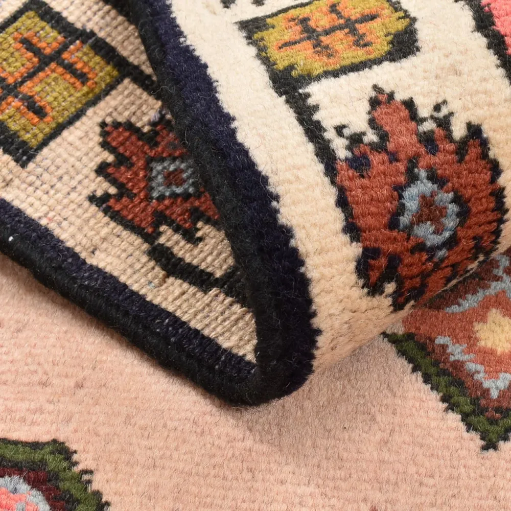 Perserteppich - Nomadic - 92 x 62 cm - rosa