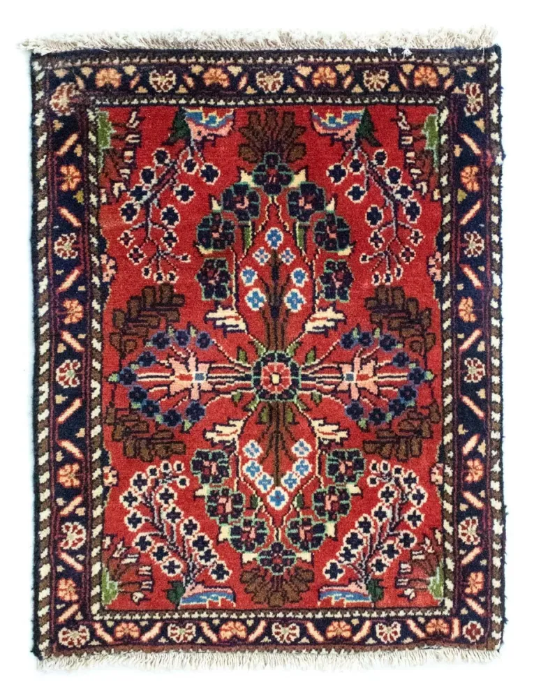 Perserteppich - Nomadic 60 x 50 cm - rot