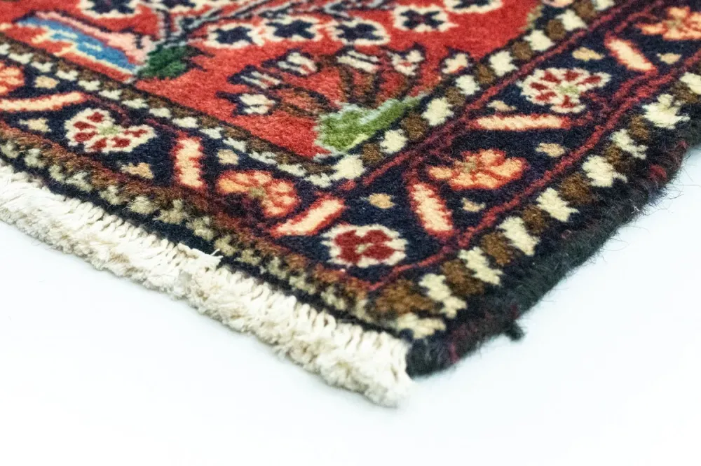 Perserteppich - Nomadic 60 x 50 cm - rot