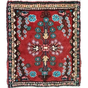 Perserteppich - Nomadic 60 x 55 cm - rot