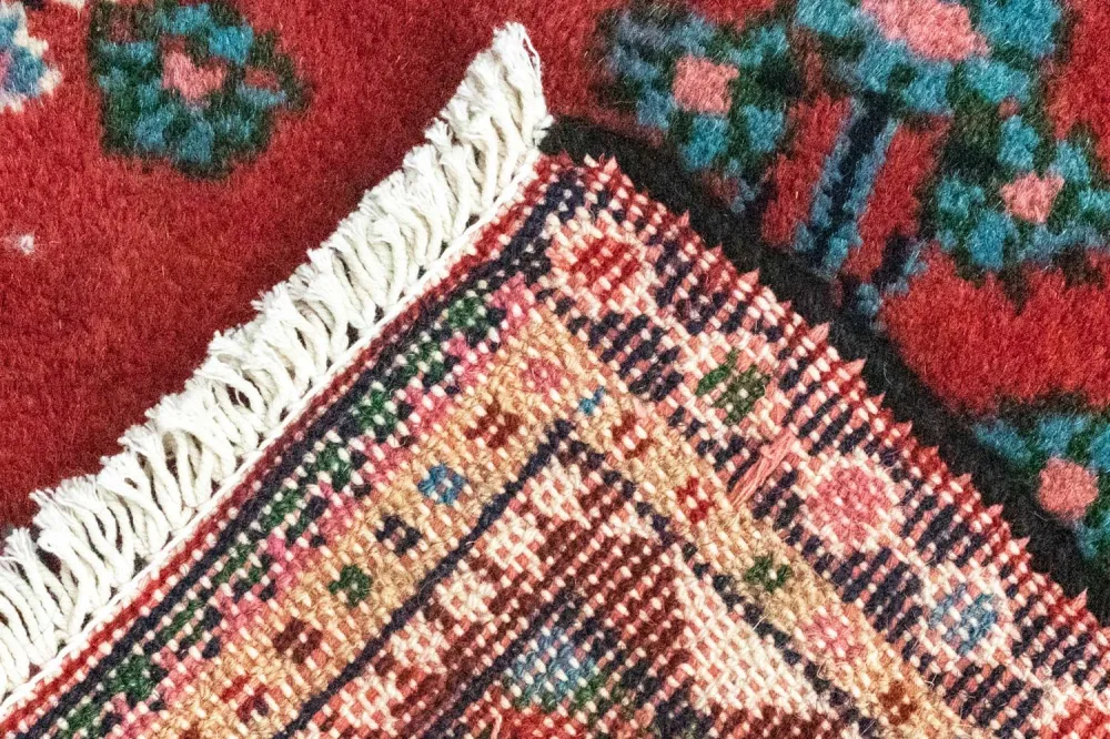 Perserteppich - Nomadic 60 x 55 cm - rot