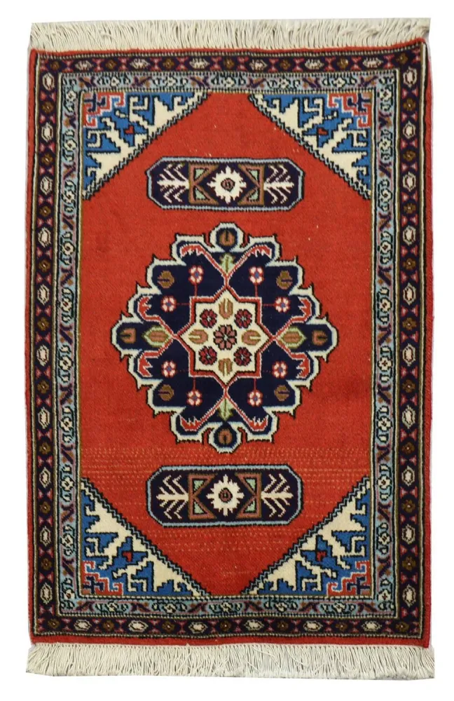 Perserteppich - Nomadic 95 x 70 cm - rot