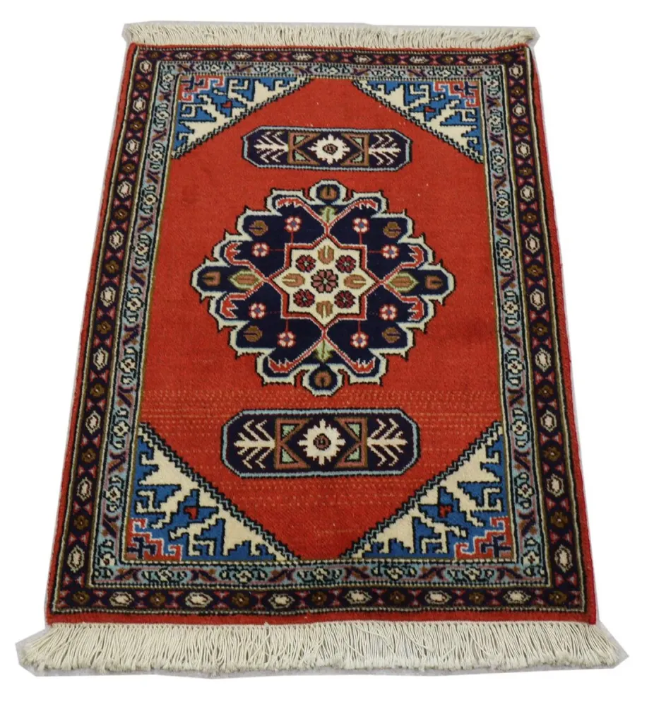 Perserteppich - Nomadic 95 x 70 cm - rot