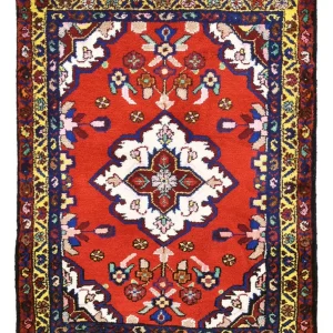 Perserteppich - Nomadic - 80 x 61 cm - rot