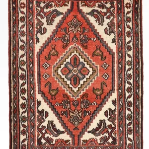 Perserteppich - Nomadic - 96 x 70 cm - rot