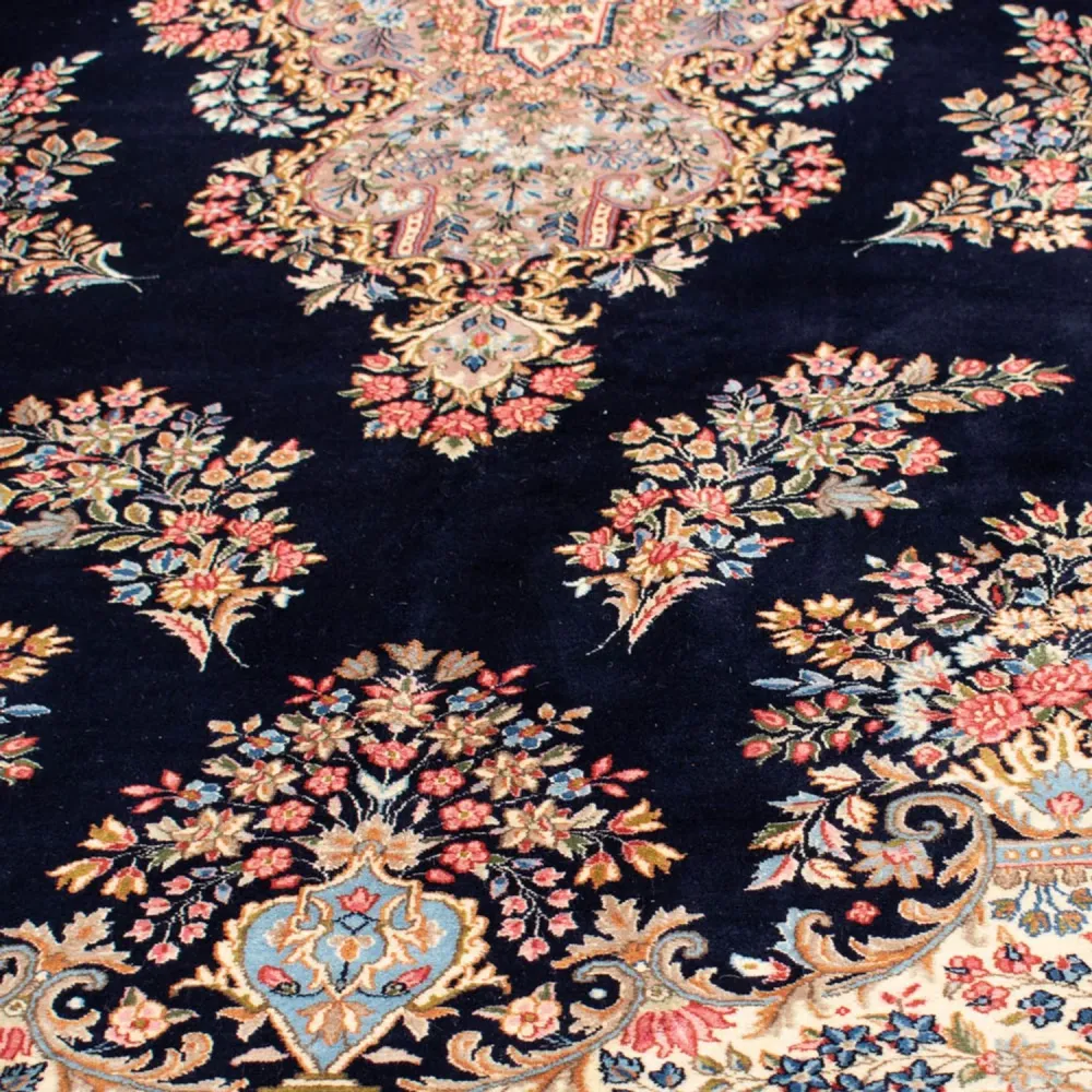 Perserteppich - Royal - 500 x 355 cm - dunkelblau