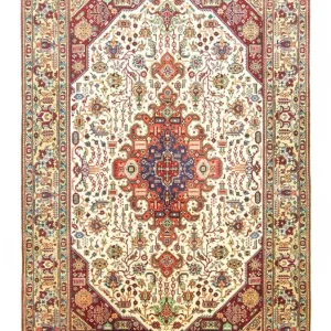 Perserteppich - Täbriz 293 x 202 cm - beige