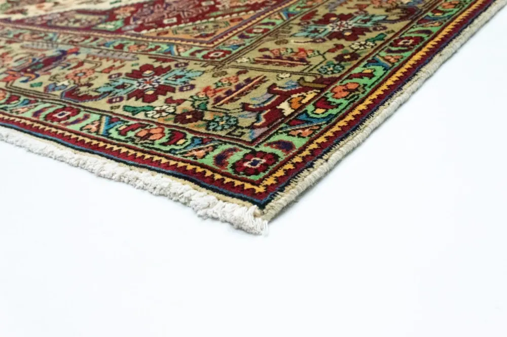 Perserteppich - Täbriz 293 x 202 cm - beige