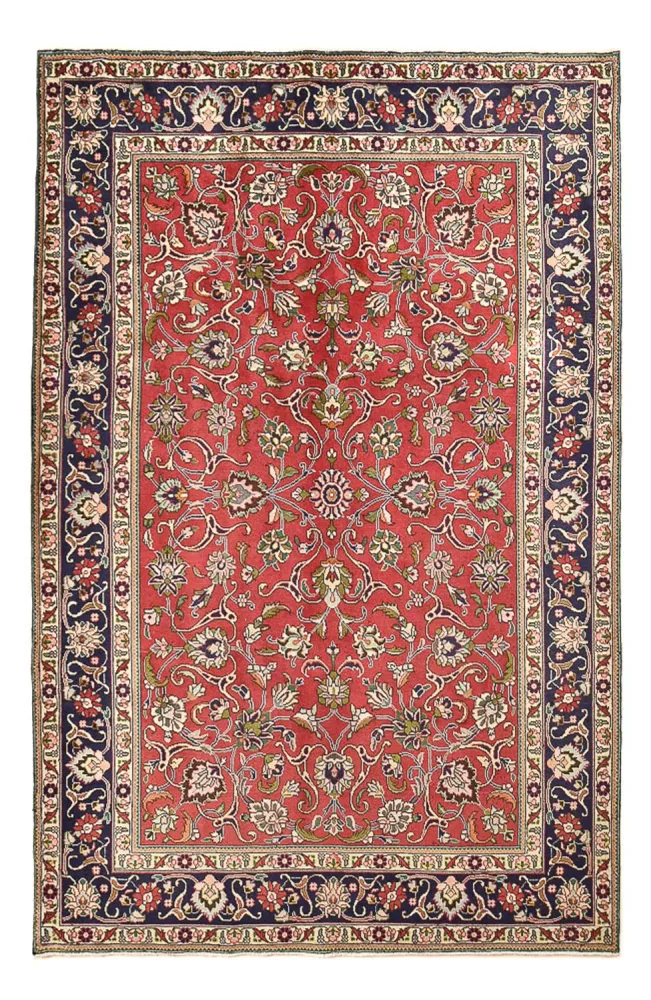 Perserteppich - Täbriz - 296 x 193 cm - rot