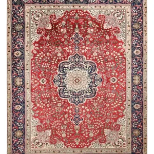 Perserteppich - Täbriz - 326 x 239 cm - rot
