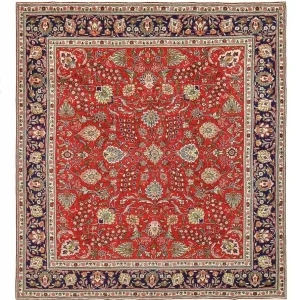 Perserteppich - Täbriz - 328 x 291 cm - rot