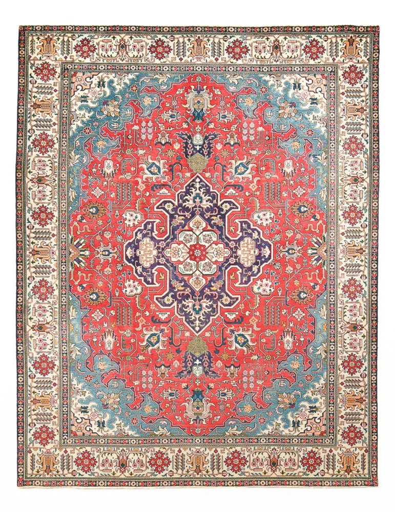 Perserteppich - Täbriz - 343 x 255 cm - rot