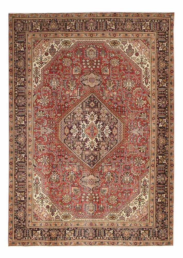 Perserteppich - Täbriz - 348 x 245 cm - hellrot