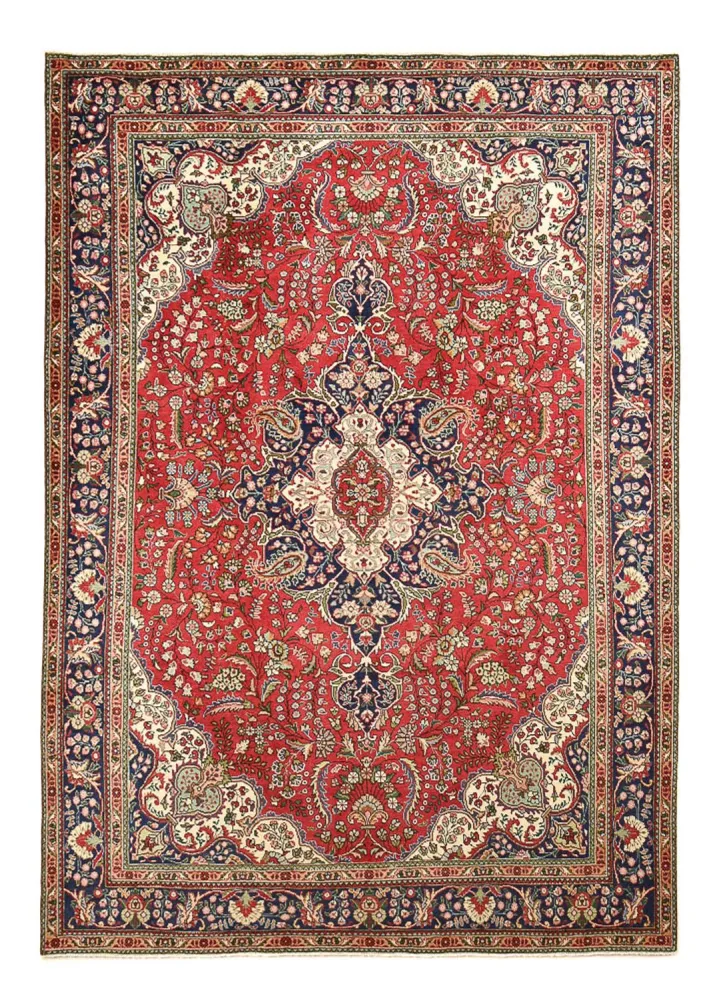 Perserteppich - Täbriz - 363 x 257 cm - rot