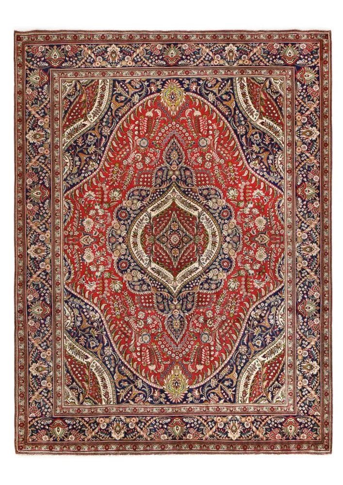 Perserteppich - Täbriz - 393 x 295 cm - rot