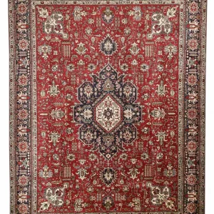 Perserteppich - Täbriz - 405 x 297 cm - rot