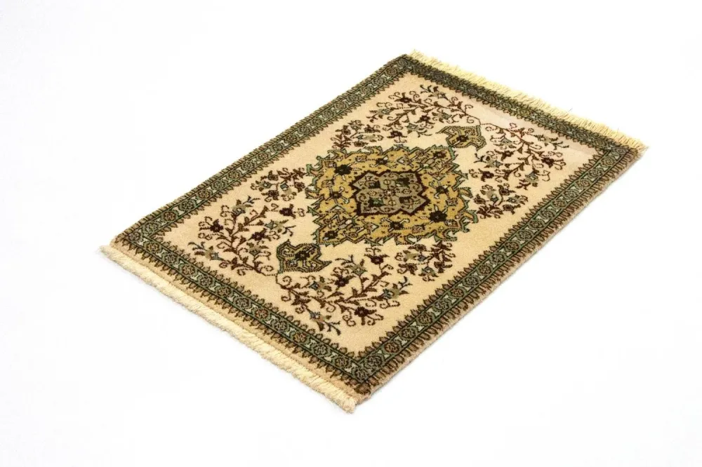 Perserteppich - Täbriz 87 x 62 cm - beige