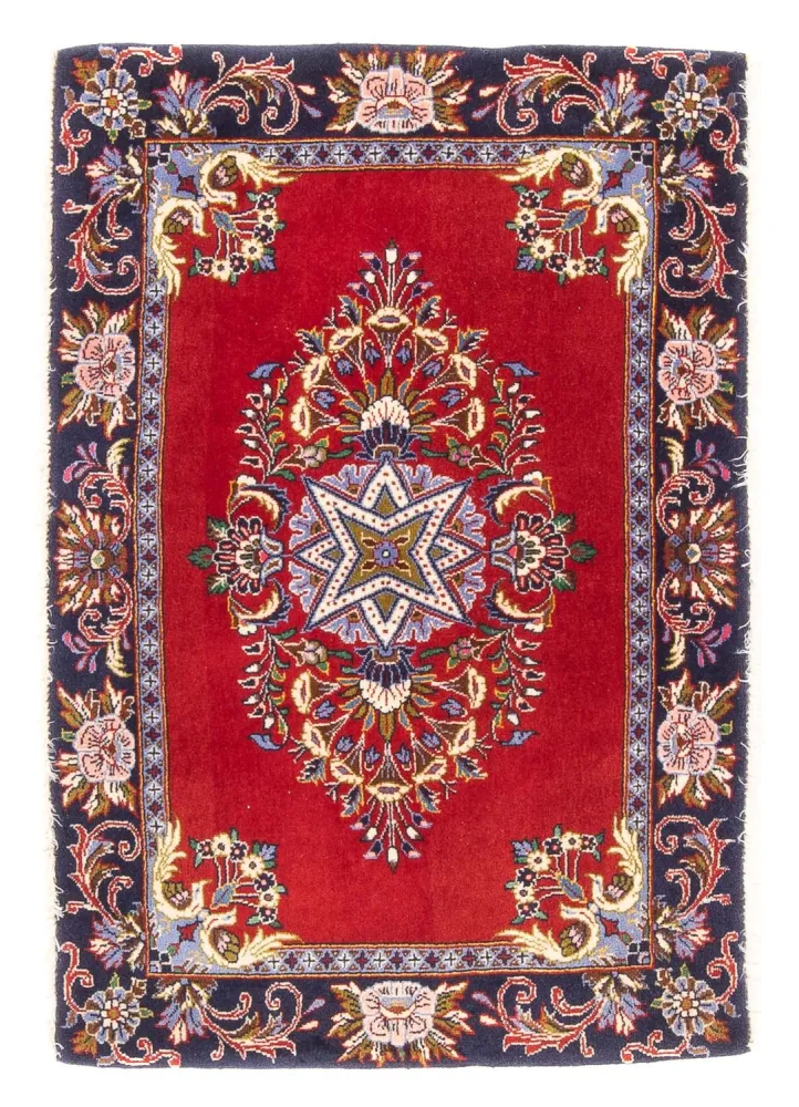 Perserteppich - Täbriz - 98 x 65 cm - rot