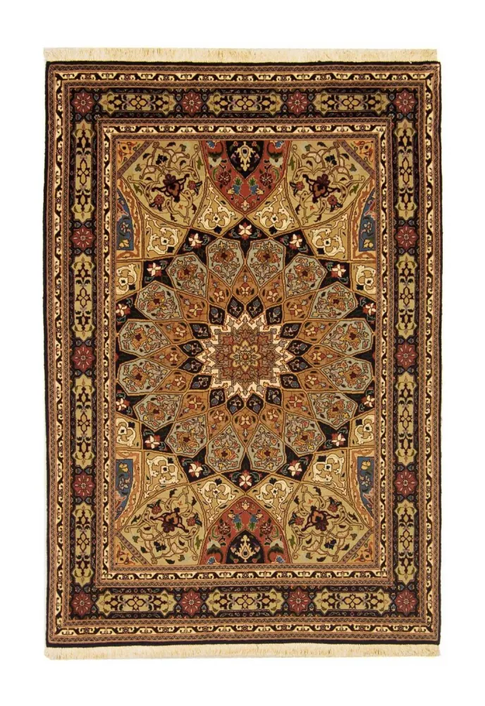 Perserteppich - Täbriz - Royal 151 x 102 cm Teppichbrücke