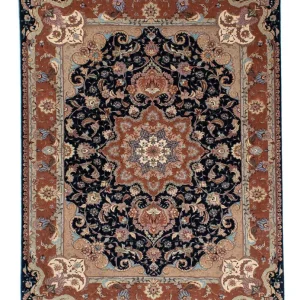 Perserteppich - Täbriz - Royal 200 x 155 cm Teppichbrücke