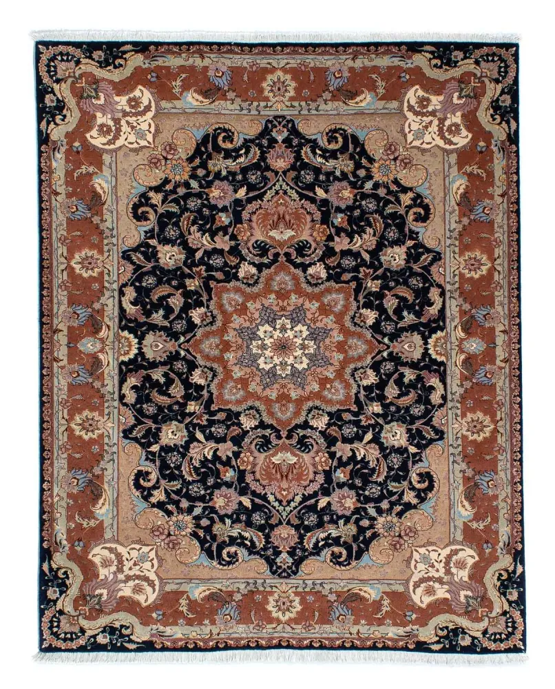 Perserteppich - Täbriz - Royal 200 x 155 cm Teppichbrücke
