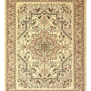Perserteppich - Täbriz - Royal - 203 x 147 cm - beige