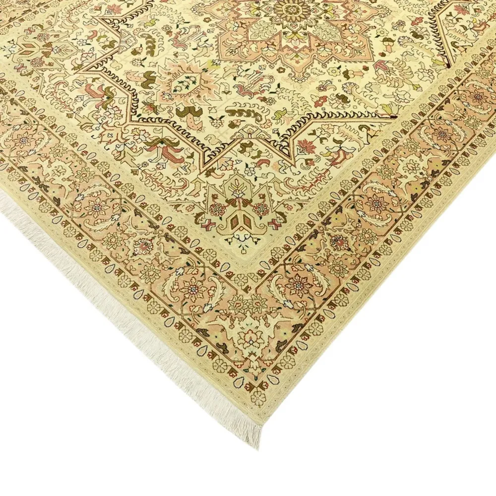 Perserteppich - Täbriz - Royal - 203 x 147 cm - beige