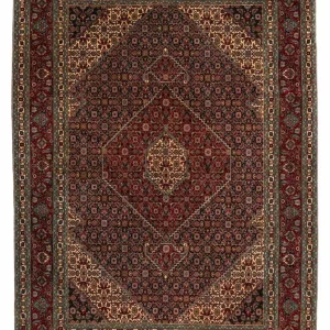 Perserteppich - Täbriz - Royal 300 x 199 cm - dunkelrot