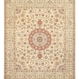 Perserteppich - Täbriz - Royal - 349 x 298 cm - beige