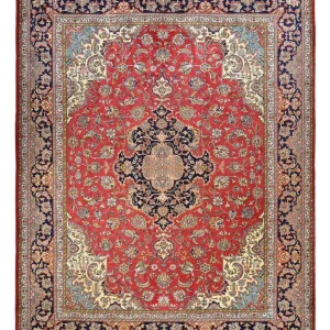 Perserteppich - Täbriz - Royal - 400 x 307 cm - rot