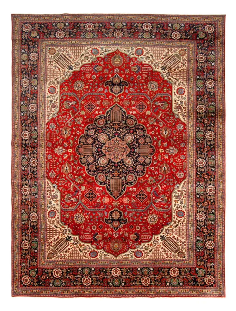 Perserteppich - Täbriz - Royal - 490 x 352 cm - rot