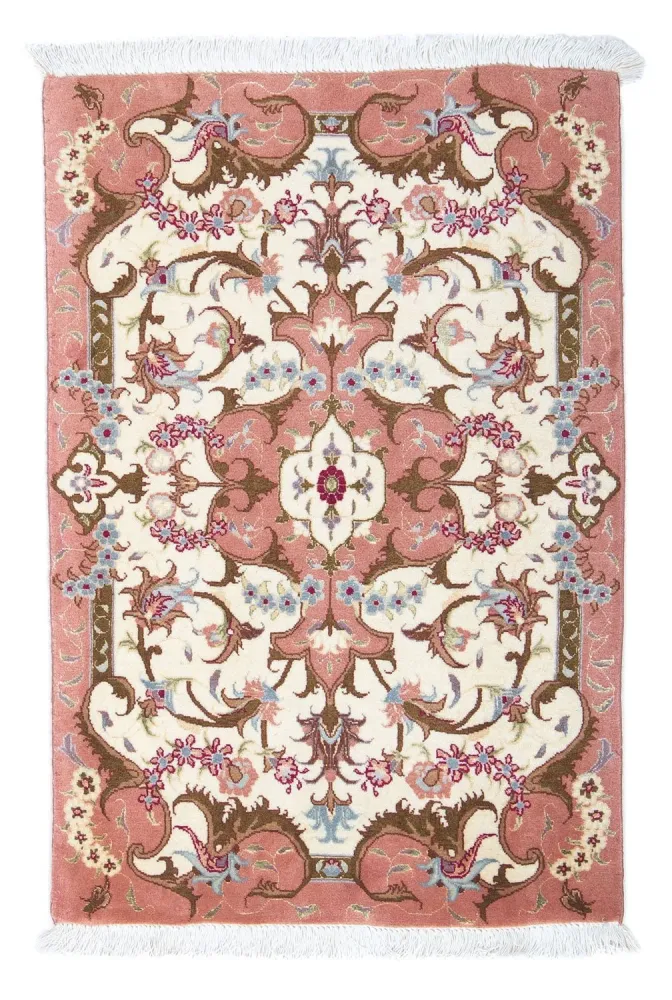 Perserteppich - Täbriz - Royal 90 x 60 cm - beige