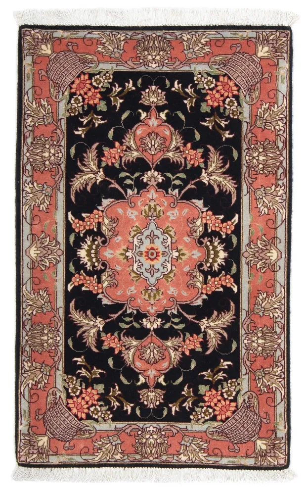 Perserteppich - Täbriz - Royal 90 x 60 cm - dunkelblau