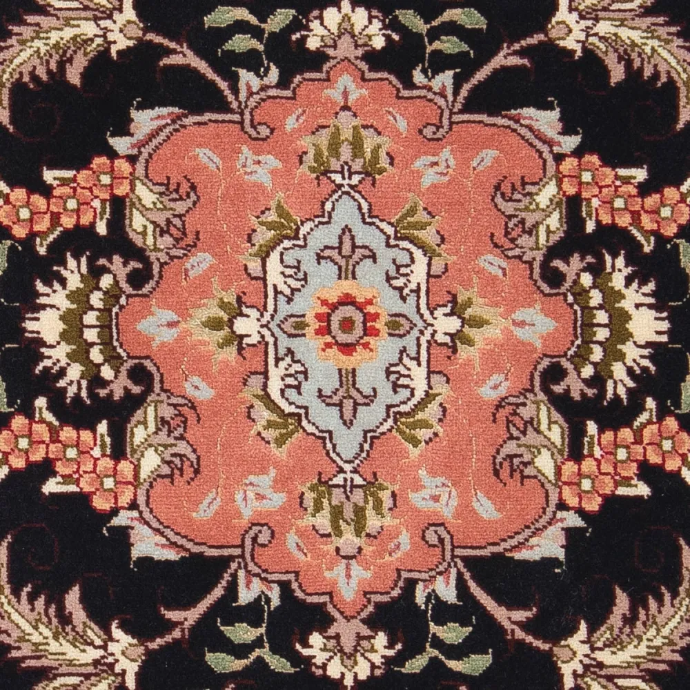 Perserteppich - Täbriz - Royal 90 x 60 cm - dunkelblau