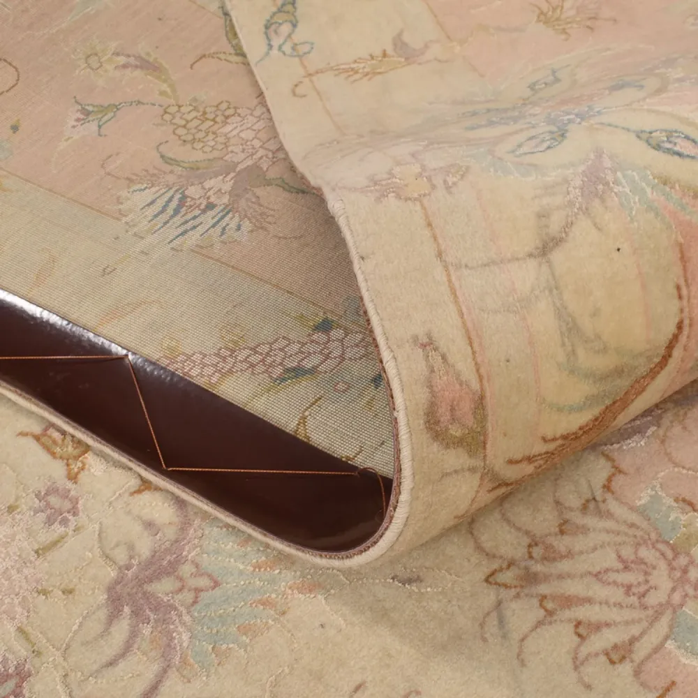 Perserteppich - Täbriz - Royal quadratisch - 248 x 242 cm - hellbeige