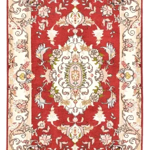 Perserteppich - Täbriz - Royal - 90 x 60 cm - rot