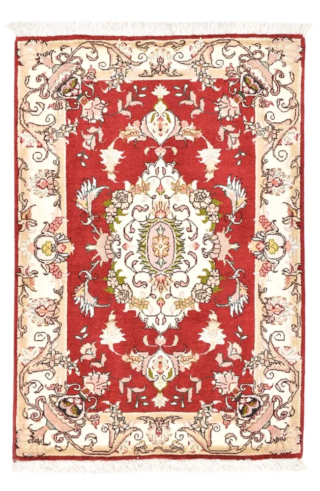 Perserteppich - Täbriz - Royal - 90 x 60 cm - rot